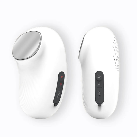 6 to 45 Degree Hot and Cold Vibration Facial Massager EMS Microcurrent Skin Rejuvenation Device