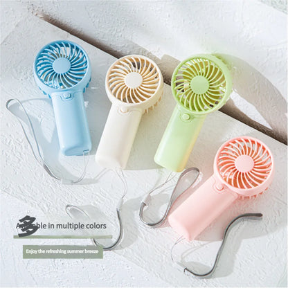 MEET SUN Portable Fan, Creative Compact Pocket Handheld Fan, Lightweight Mini Fan (AAA Batteries Not Included)