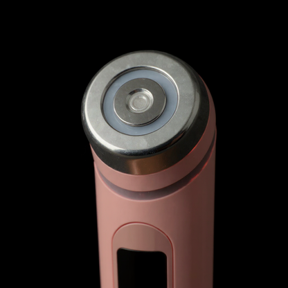 Portable Glow Booster electrode head close-up