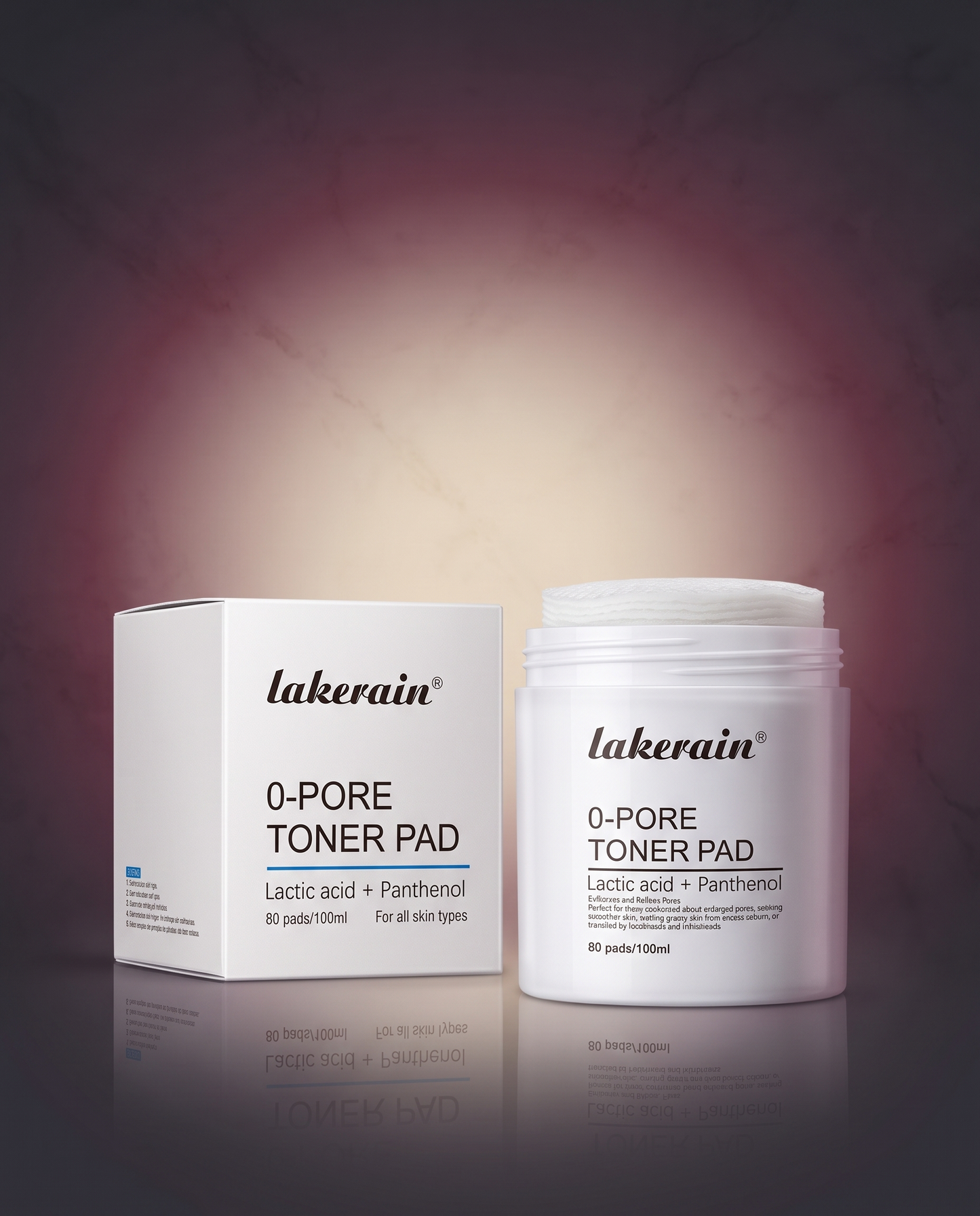 Zero Pore Refining Toner Pads premium hero shot