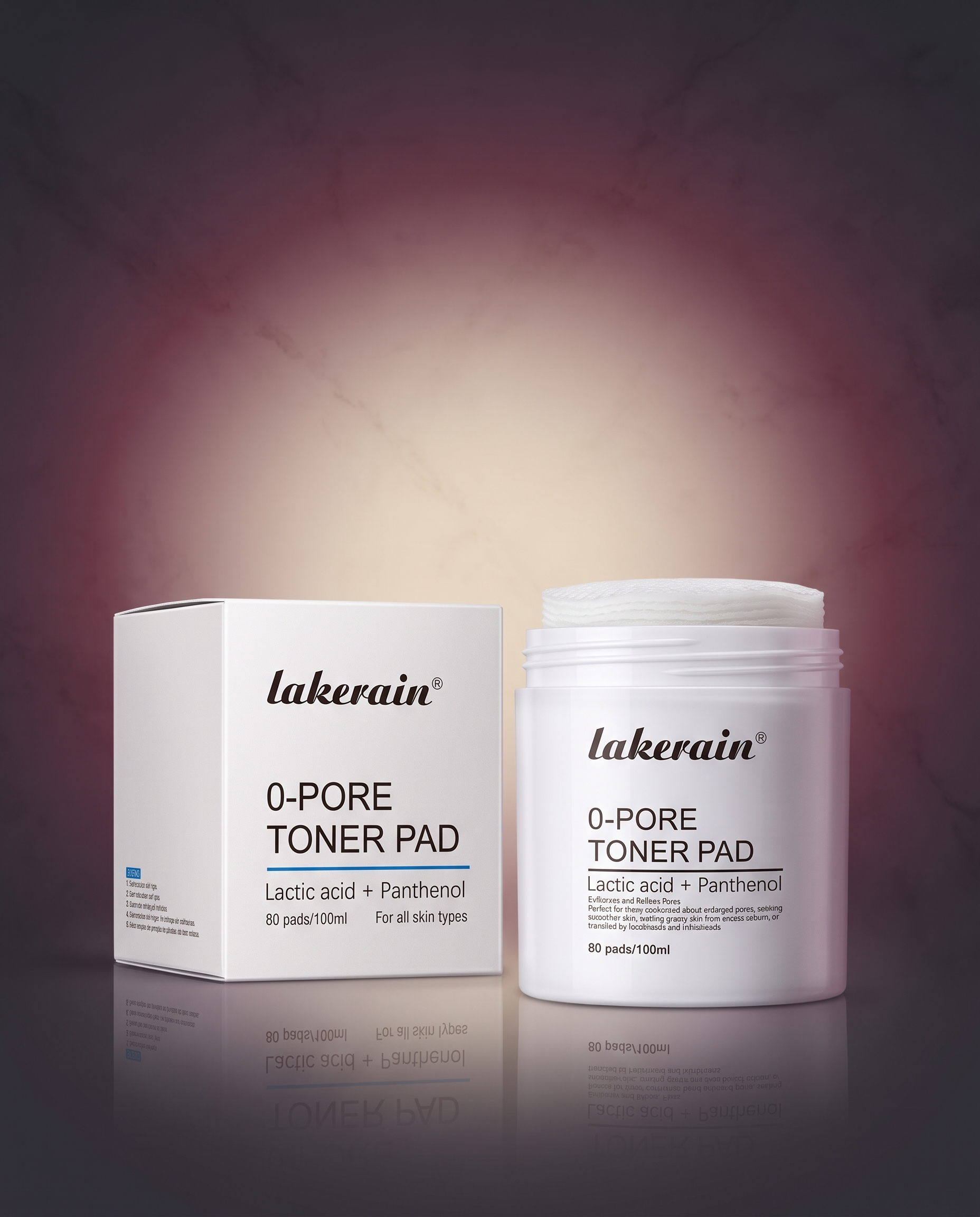 Zero Pore Refining Toner Pads premium hero shot