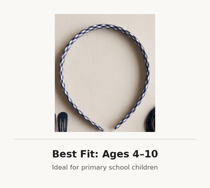 Girls School Hair Accessories Set – UK Uniform Colours, Bows, Clips & Scrunchies